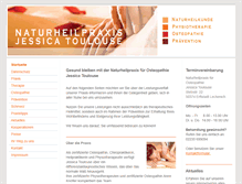 Tablet Screenshot of naturheilpraxis-toulouse.de